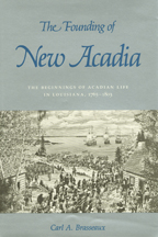 The Founding of New Acadia - Cover