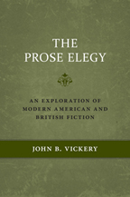 The Prose Elegy - Cover