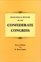 Biographical Register of the Confederate Congress - Cover