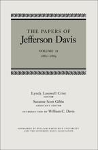 The Papers of Jefferson Davis - Cover