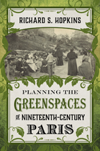 Planning the Greenspaces of Nineteenth-Century Paris - Cover