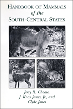 Handbook of  Mammals of the South-Central States - Cover