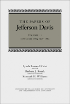 The Papers of Jefferson Davis - Cover