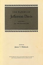 The Papers of Jefferson Davis - Cover