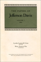 The Papers of Jefferson Davis - Cover