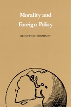 Morality and Foreign Policy - Cover