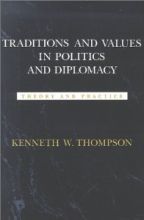 Traditions and Values in Politics and Diplomacy - Cover